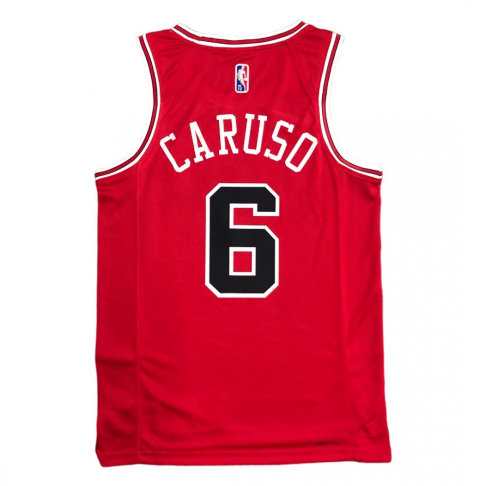 Men's Chicago Bulls Alex Caruso #6 Nike Red 2021 Swingman Jersey - Icon Edition-League Wear Hub