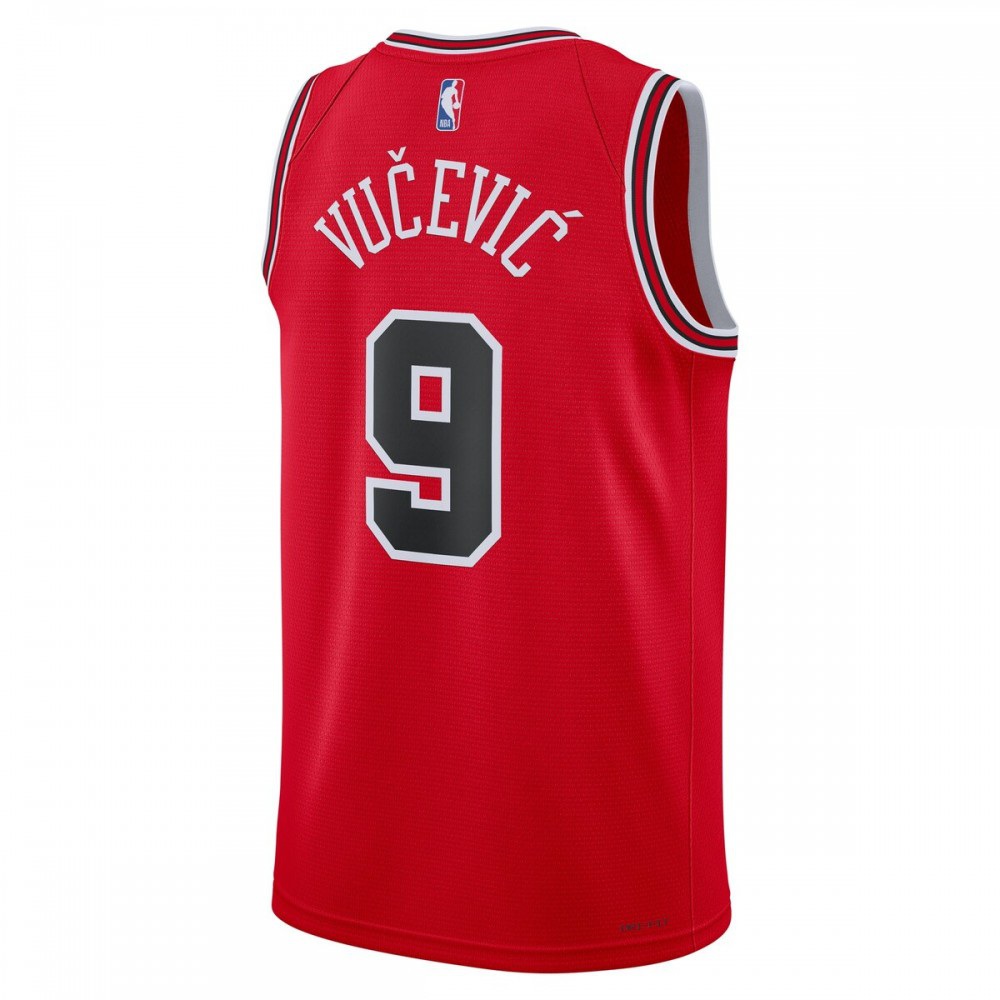 Nikola Vucevic Chicago Bulls Nike Unisex 22/23 Swingman Jersey - Icon Edition - Red-League Wear Hub