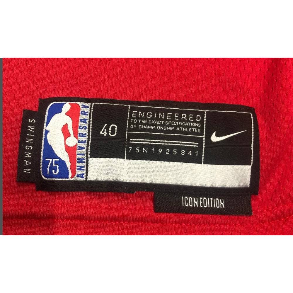 Men's Chicago Bulls Lauri Markkanen #24 Nike Red 2021 Swingman NBA Jersey - Icon Edition-League Wear Hub