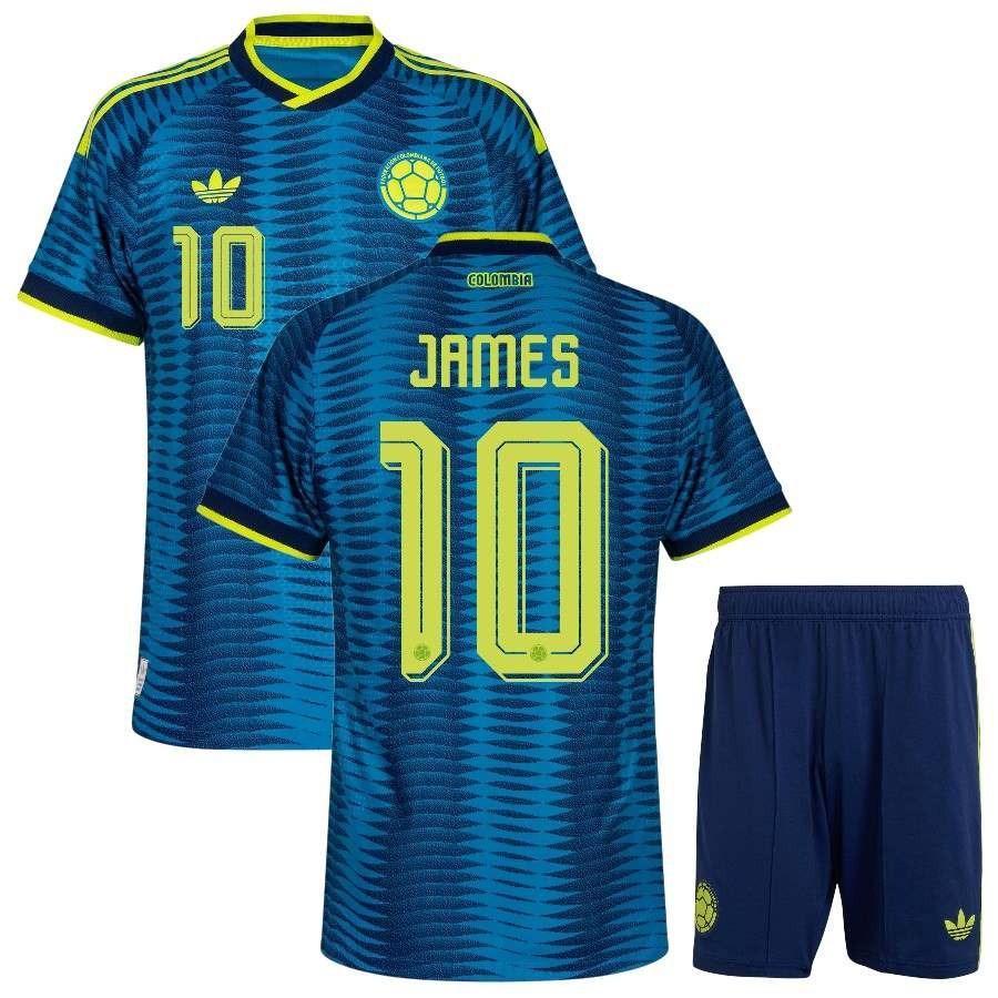 Colombia James Away Kit Kids 26/27-League Wear Hub