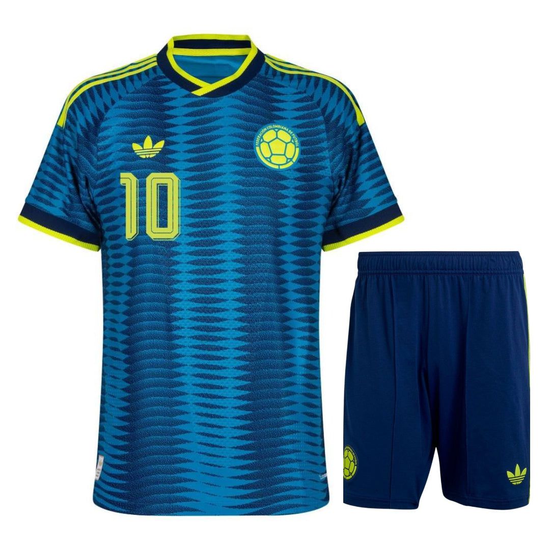 Colombia James Away Kit Kids 26/27-League Wear Hub