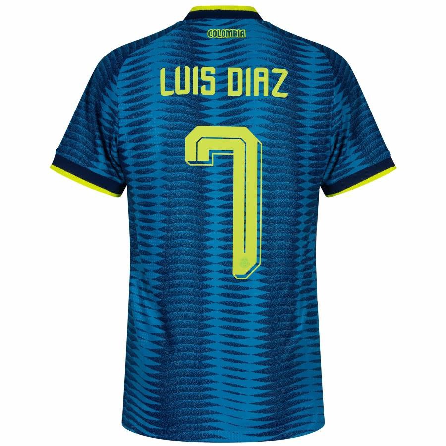 Colombia Luis Diaz Men's Away Jersey 26/27-League Wear Hub