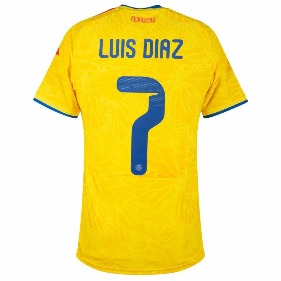 Colombia Luis Diaz Men's Home Jersey 26/27-League Wear Hub