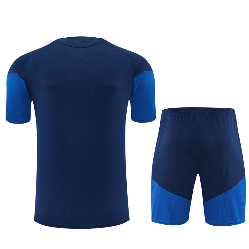 Colombia Men's/Kids' Jersey Shorts Set 26/27 Royal Blue-League Wear Hub