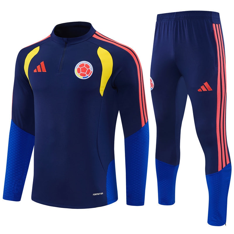 Colombia Training Tracksuit Men/Kids 26/27 Sapphire Blue-League Wear Hub