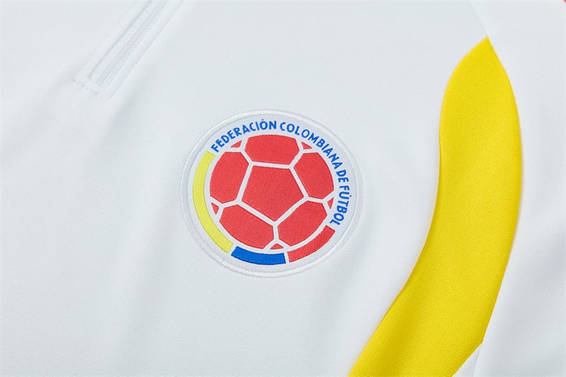 Colombia Training Tracksuit Men/Kids 26/27 White-League Wear Hub