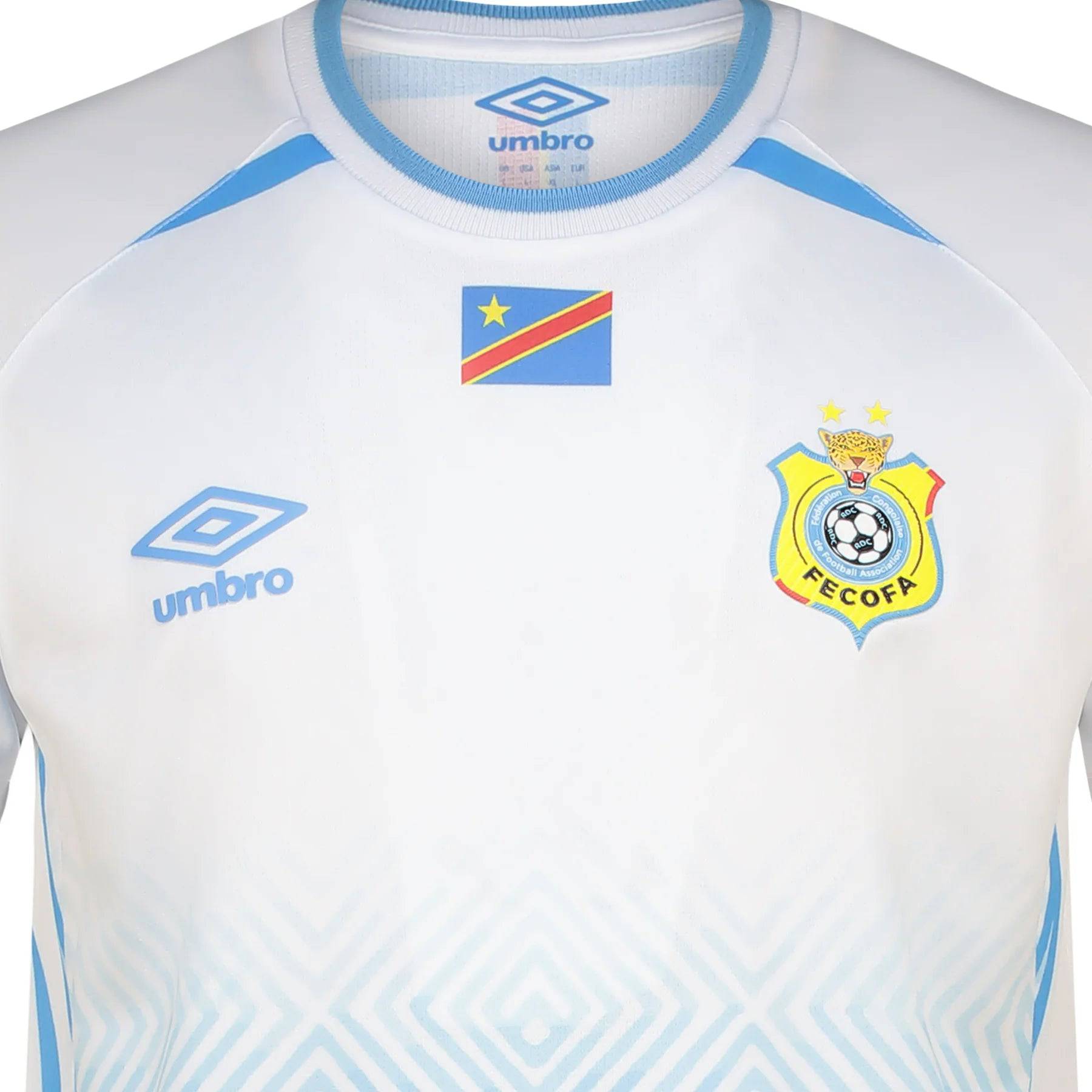 DR Congo Away Shirt 25/26 White-League Wear Hub