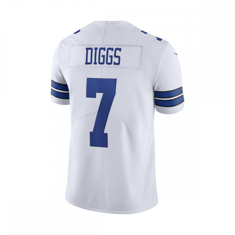 Trevon Diggs Dallas Cowboys Nike Vapor Limited Jersey - White-League Wear Hub