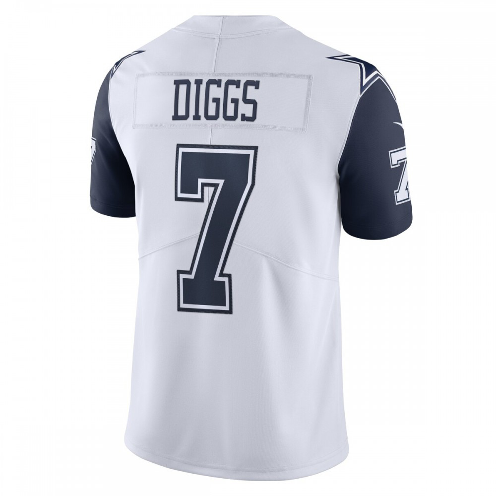 Trevon Diggs Dallas Cowboys Nike Limited Vapor Jersey - White-League Wear Hub