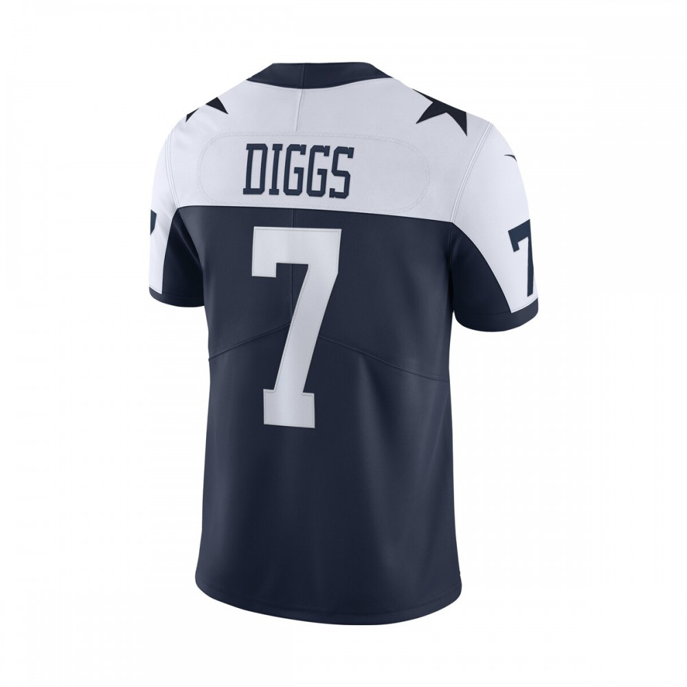 Trevon Diggs Dallas Cowboys Nike Alternate Vapor Limited Jersey - Navy-League Wear Hub