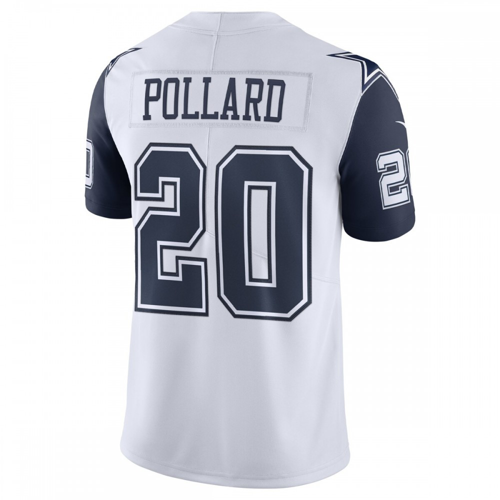 Tony Pollard Dallas Cowboys Nike Vapor Limited Jersey - White-League Wear Hub