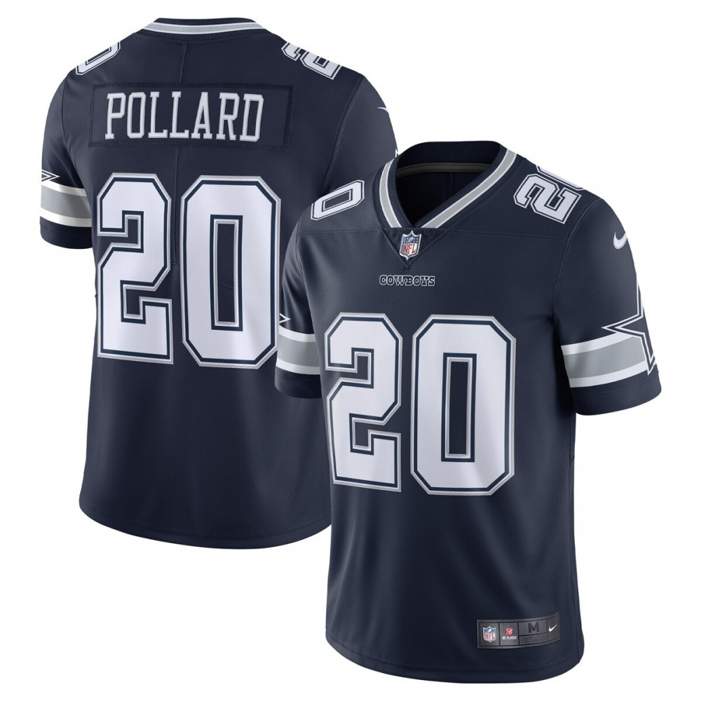 Tony Pollard Dallas Cowboys Nike 2020 Vapor Limited Jersey - Navy-League Wear Hub