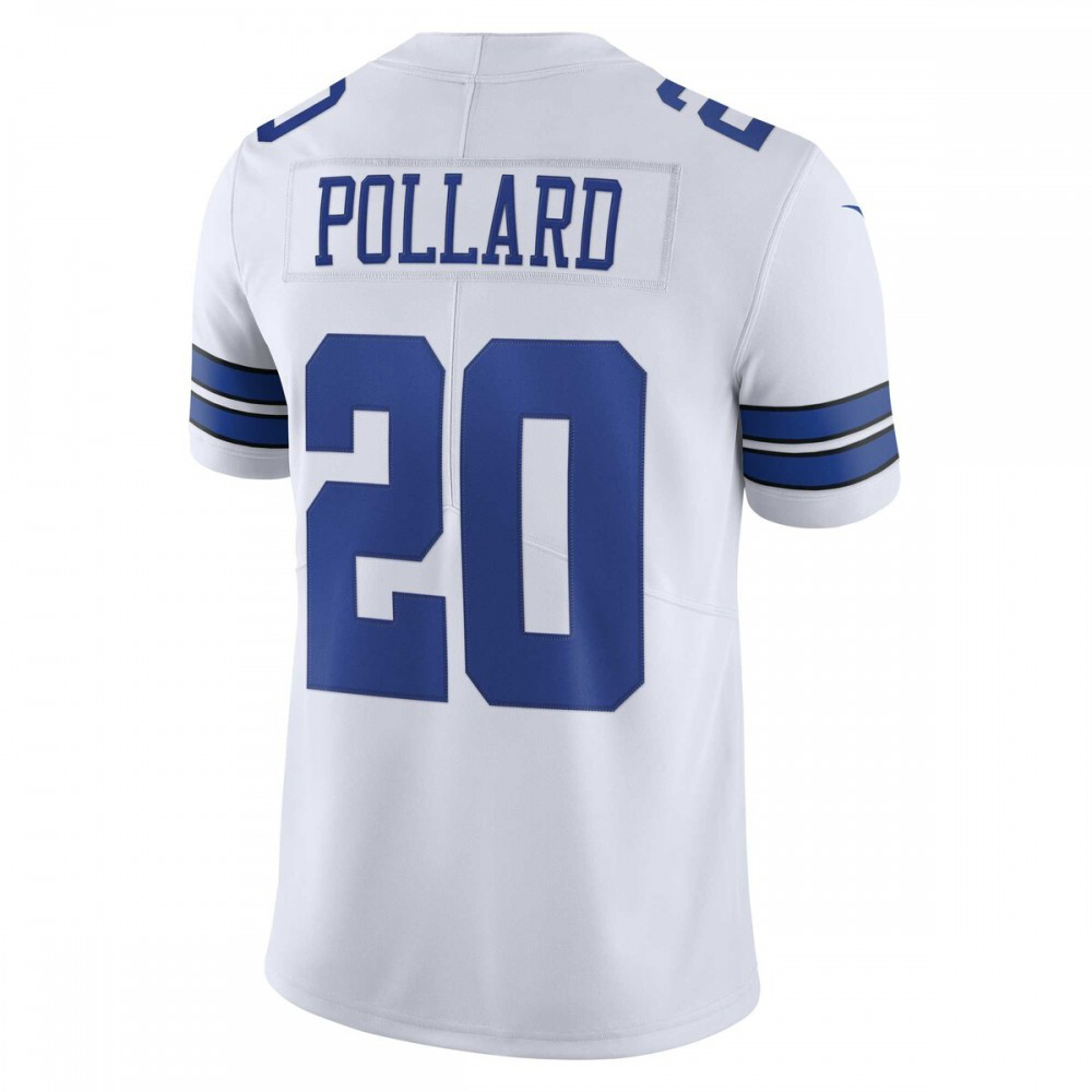 Tony Pollard Dallas Cowboys Nike Vapor Limited Player Jersey - White-League Wear Hub