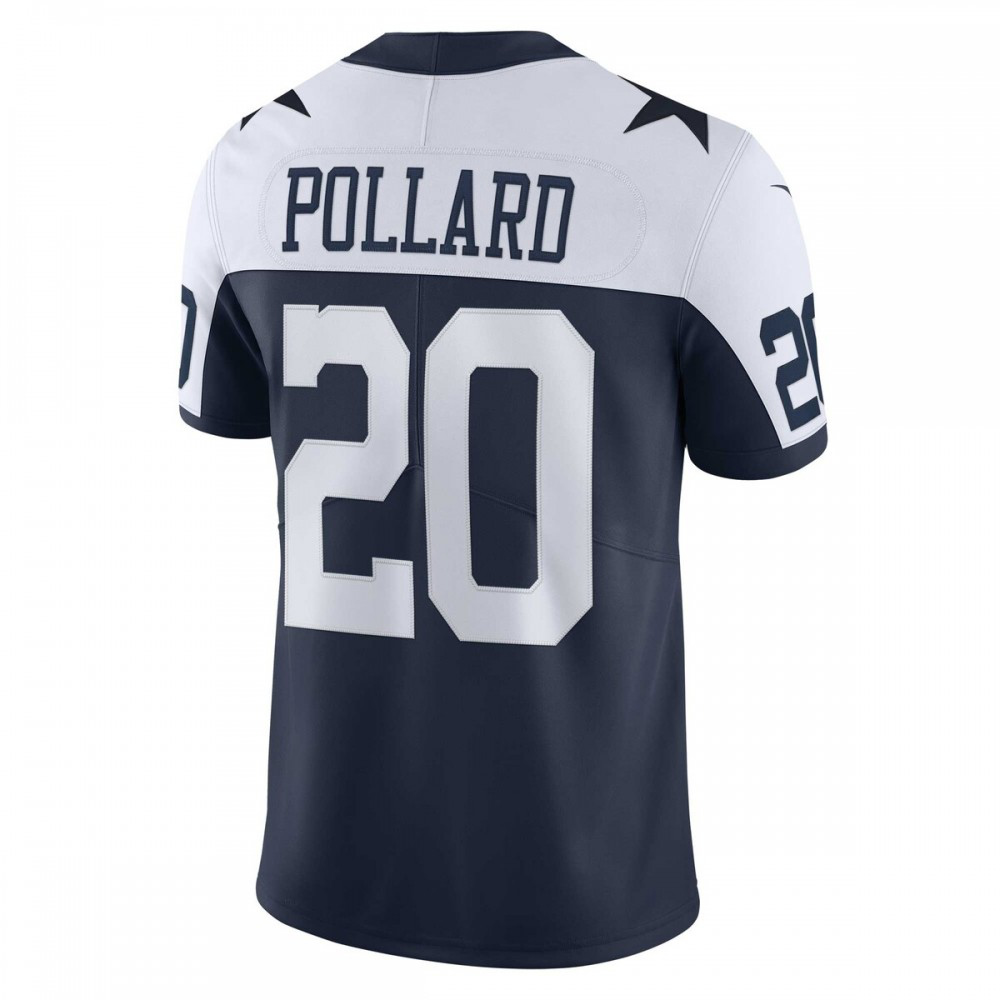 Tony Pollard Dallas Cowboys Nike Alternate Vapor Limited Player Jersey - Navy-League Wear Hub