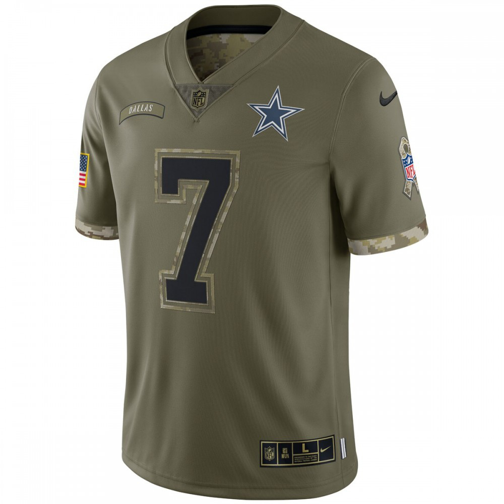 Trevon Diggs Dallas Cowboys Nike 2022 Salute To Service Limited Jersey - Olive-League Wear Hub