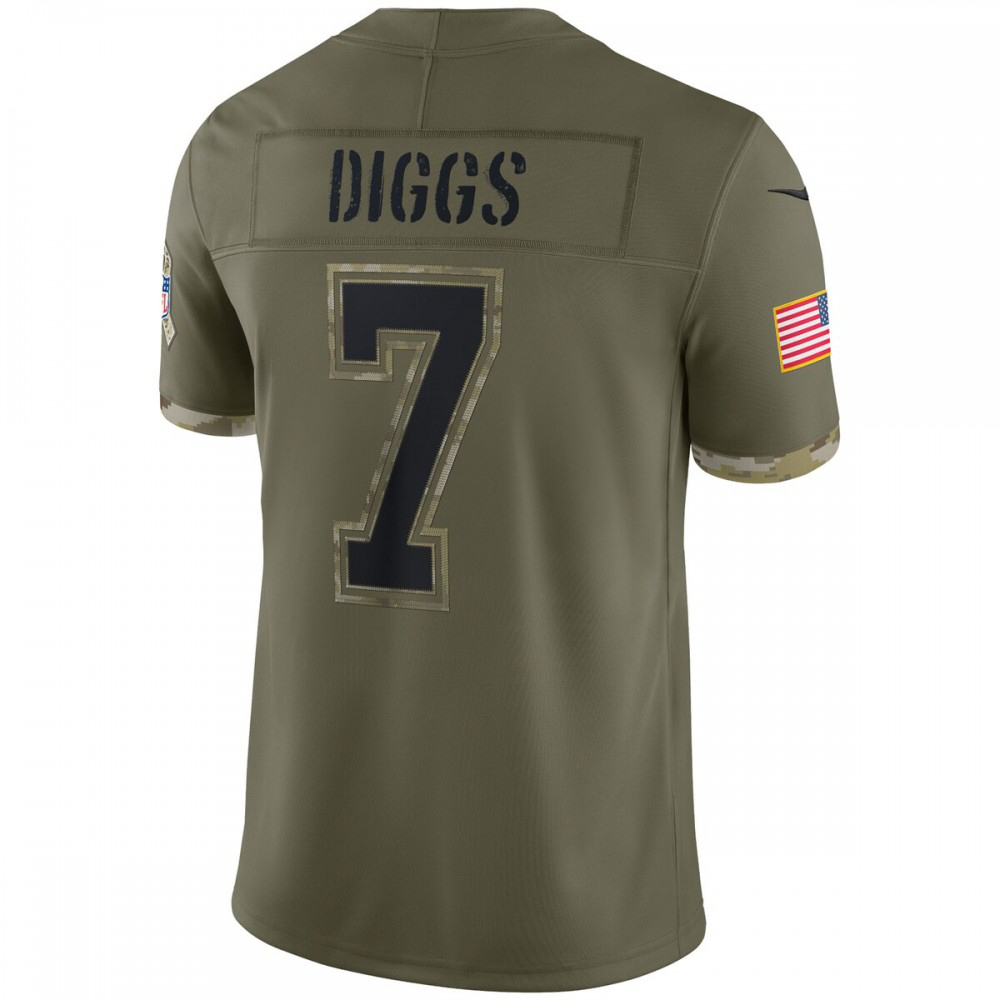Trevon Diggs Dallas Cowboys Nike 2022 Salute To Service Limited Jersey - Olive-League Wear Hub