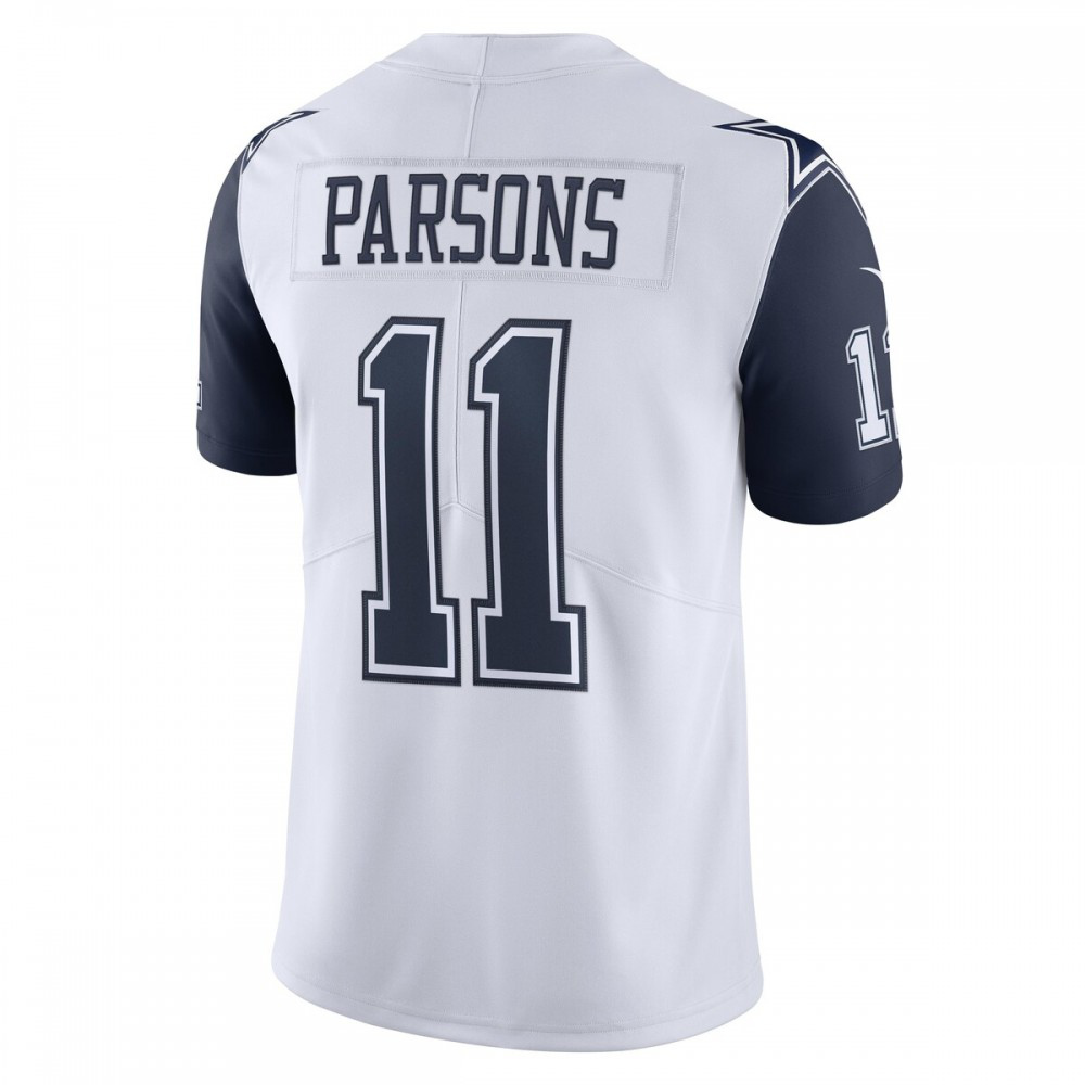 Micah Parsons Dallas Cowboys Nike Alternate 2 Vapor Limited Jersey - White-League Wear Hub