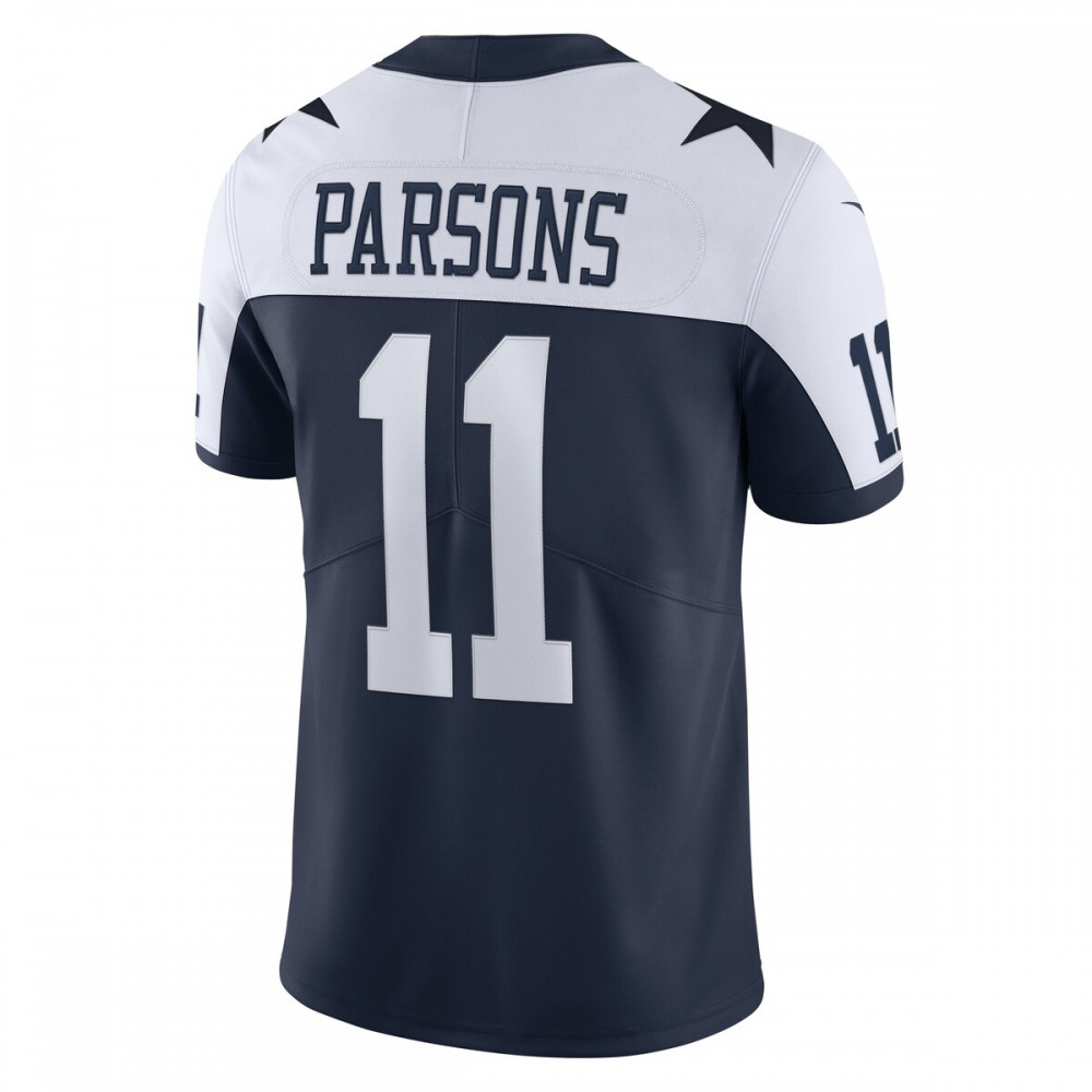 Micah Parsons Dallas Cowboys Nike Alternate Vapor Limited Jersey - Navy-League Wear Hub