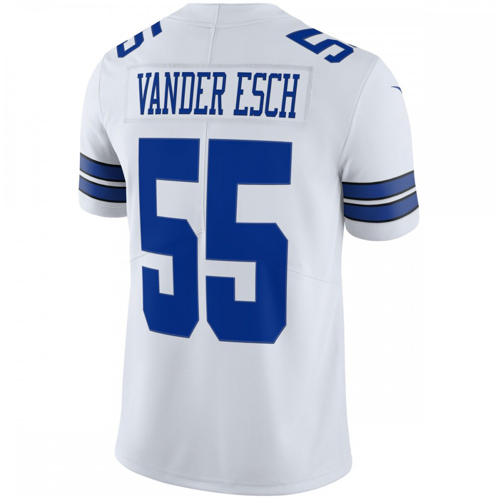 Leighton Vander Esch Dallas Cowboys Nike Vapor Limited Player Jersey - White-League Wear Hub