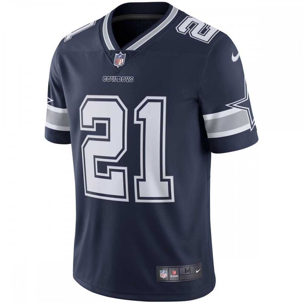 Ezekiel Elliott Dallas Cowboys Nike Vapor Limited Jersey - Navy-League Wear Hub