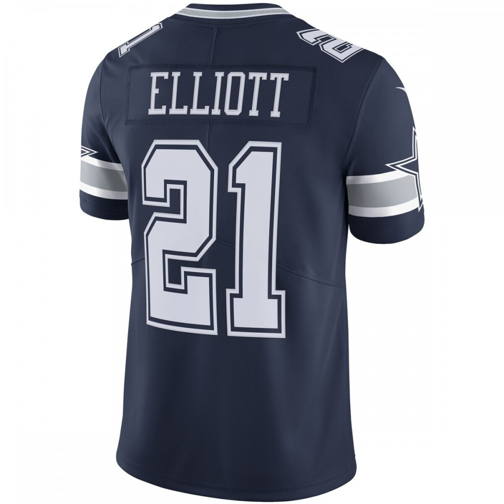 Ezekiel Elliott Dallas Cowboys Nike Vapor Limited Jersey - Navy-League Wear Hub