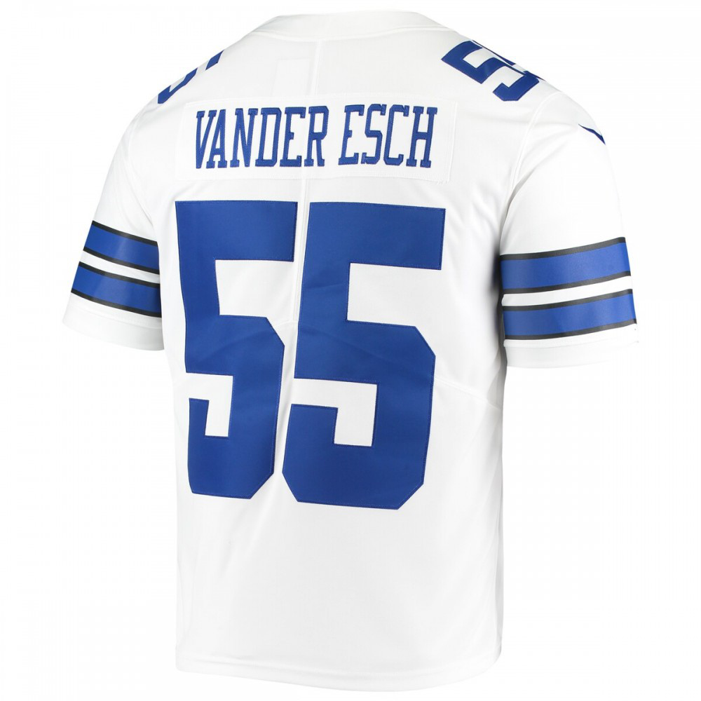 Leighton Vander Esch Dallas Cowboys Nike 60th Anniversary Limited Jersey - White-League Wear Hub