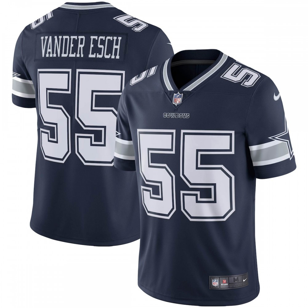 Leighton Vander Esch Dallas Cowboys Nike Vapor Limited Jersey - Navy-League Wear Hub