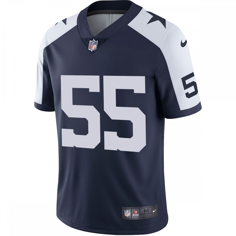 Leighton Vander Esch Dallas Cowboys Nike Alternate Vapor Limited Jersey - Navy-League Wear Hub