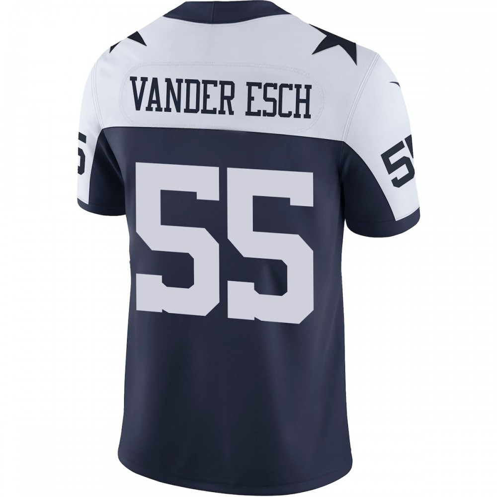 Leighton Vander Esch Dallas Cowboys Nike Alternate Vapor Limited Jersey - Navy-League Wear Hub