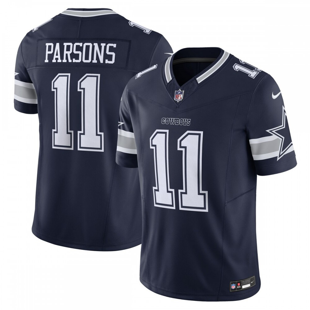 Micah Parsons Dallas Cowboys Nike Vapor F.U.S.E. Limited Jersey - Navy-League Wear Hub