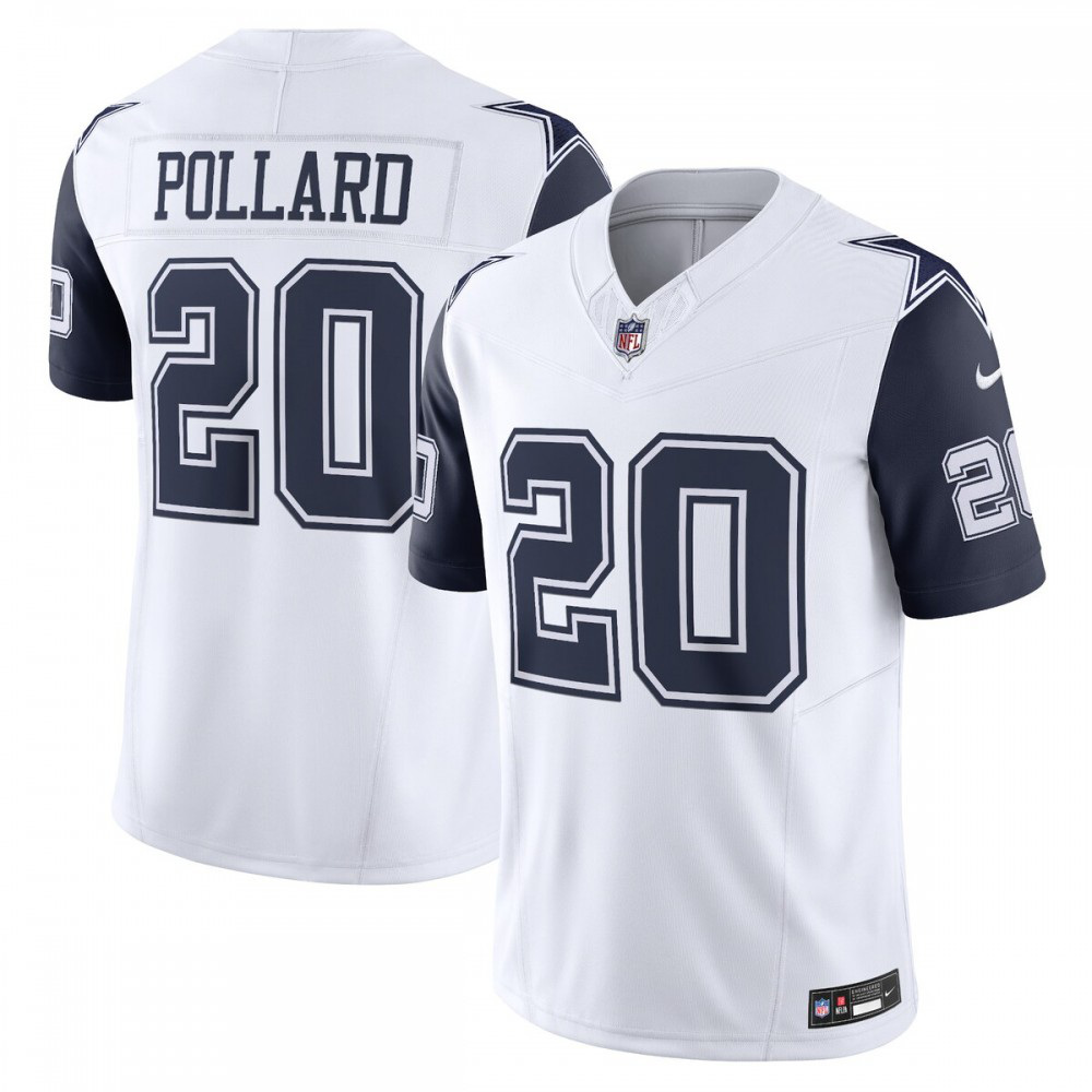 Tony Pollard Dallas Cowboys Nike Vapor F.U.S.E. Limited Jersey - White-League Wear Hub