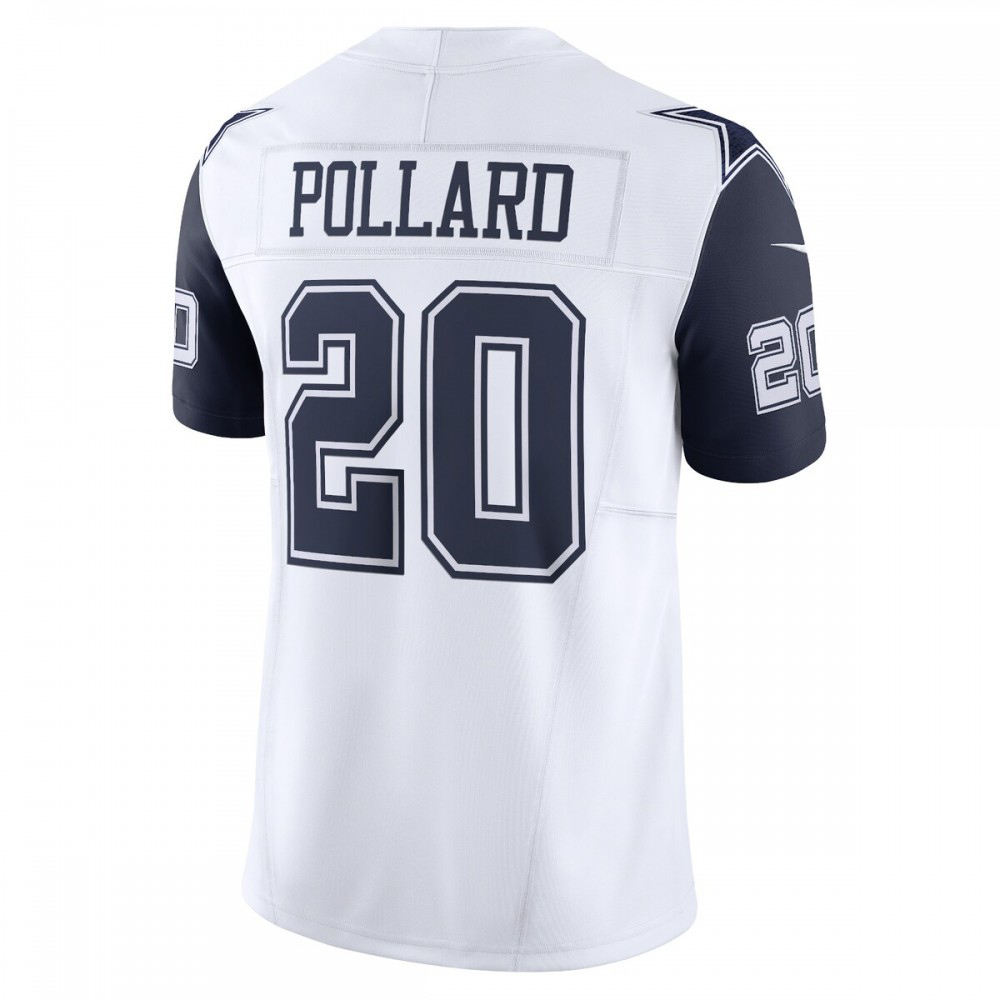 Tony Pollard Dallas Cowboys Nike Vapor F.U.S.E. Limited Jersey - White-League Wear Hub