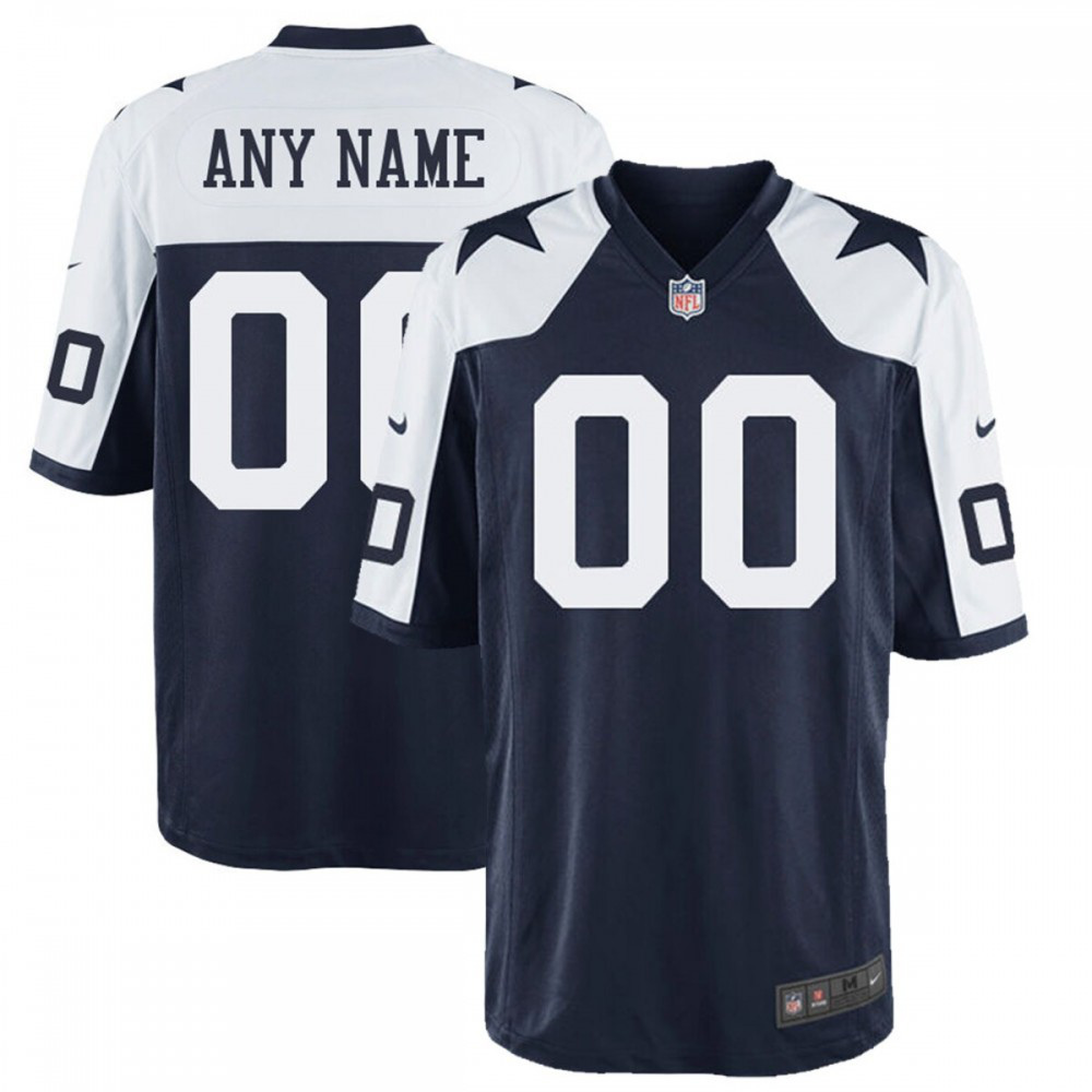 Nike Youth Dallas Cowboys Customized Alternate Game Jersey-League Wear Hub