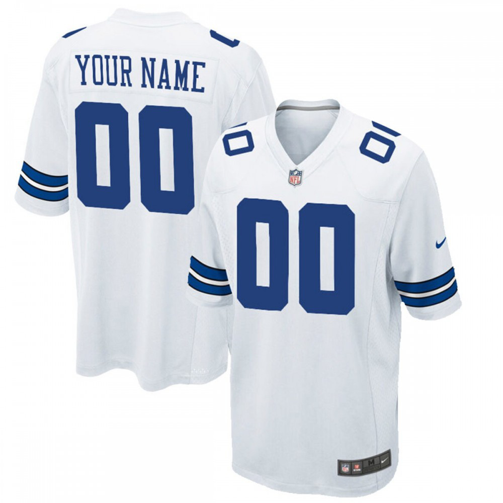 Nike Dallas Cowboys Custom Youth Game Jersey-League Wear Hub