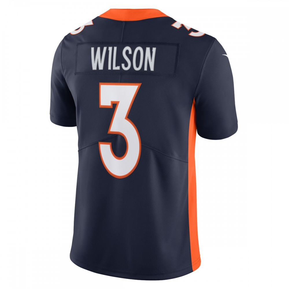 Russell Wilson Denver Broncos Nike Alternate Vapor Limited Jersey - Navy-League Wear Hub