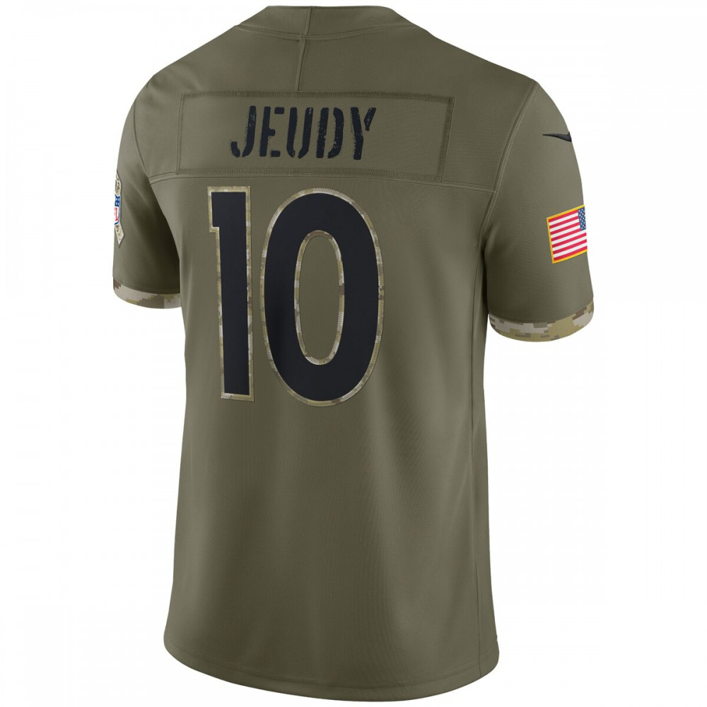 Jerry Jeudy Denver Broncos Nike 2022 Salute To Service Limited Jersey - Olive-League Wear Hub