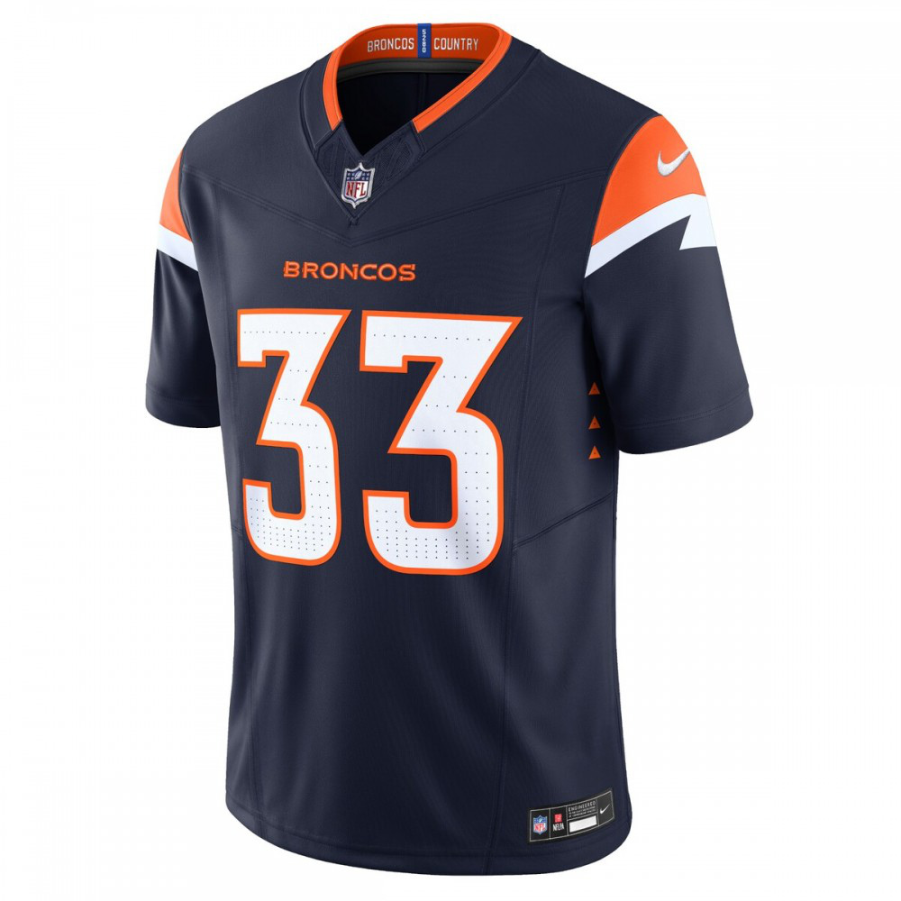 Javonte Williams Denver Broncos Nike Mile High Collection Vapor F.U.S.E. Limited Jersey - Navy-League Wear Hub