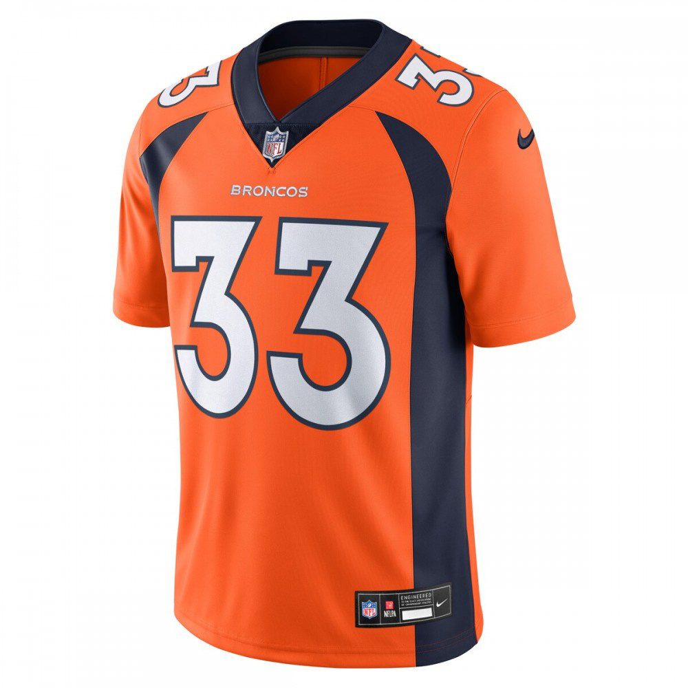 Javonte Williams Denver Broncos Nike Vapor Untouchable Limited Jersey - Orange-League Wear Hub