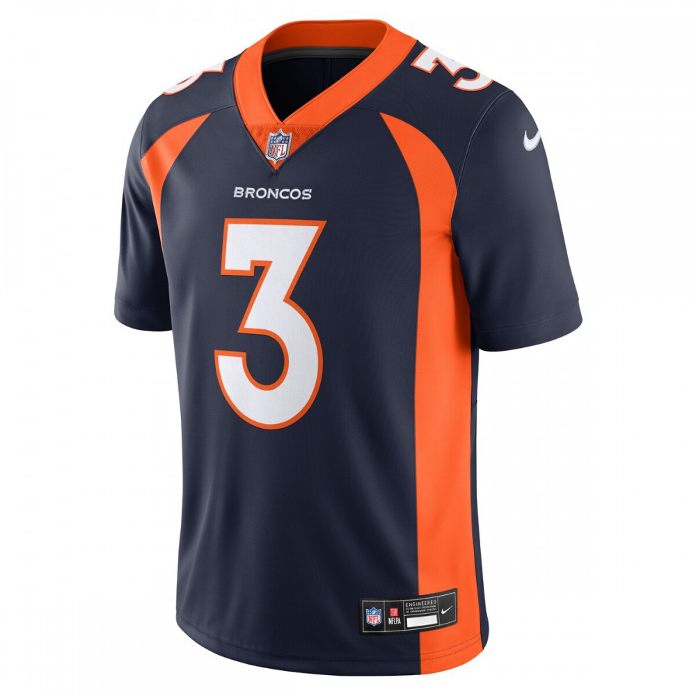 Russell Wilson Denver Broncos Nike Vapor Untouchable Limited Jersey - Navy-League Wear Hub