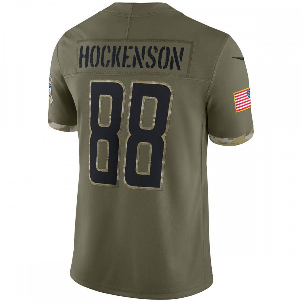 T.J. Hockenson Detroit Lions Nike 2022 Salute To Service Limited Jersey - Olive-League Wear Hub