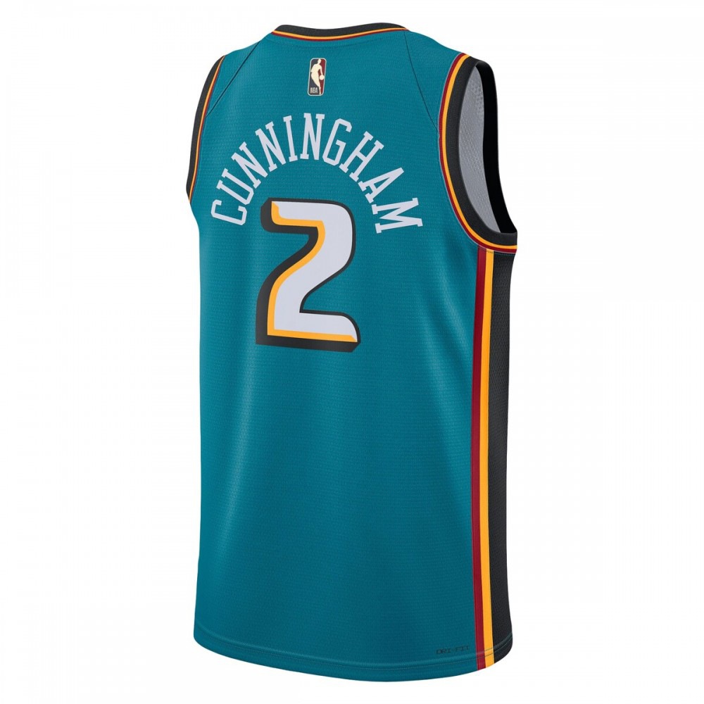 Cade Cunningham Detroit Pistons Nike 22/23 Swingman Jersey Teal - Classic Edition-League Wear Hub