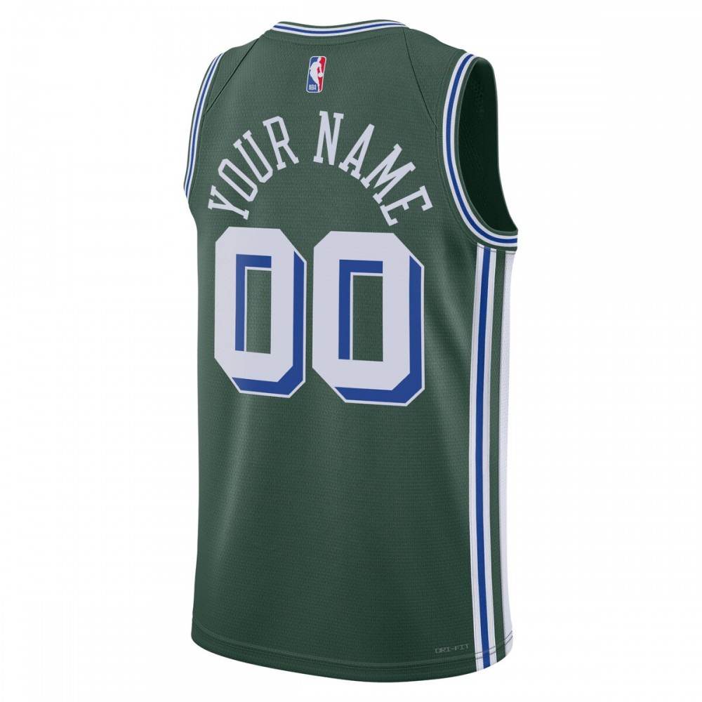 Detroit Pistons Nike Unisex 22/23 Swingman Custom Jersey - City Edition - Green-League Wear Hub