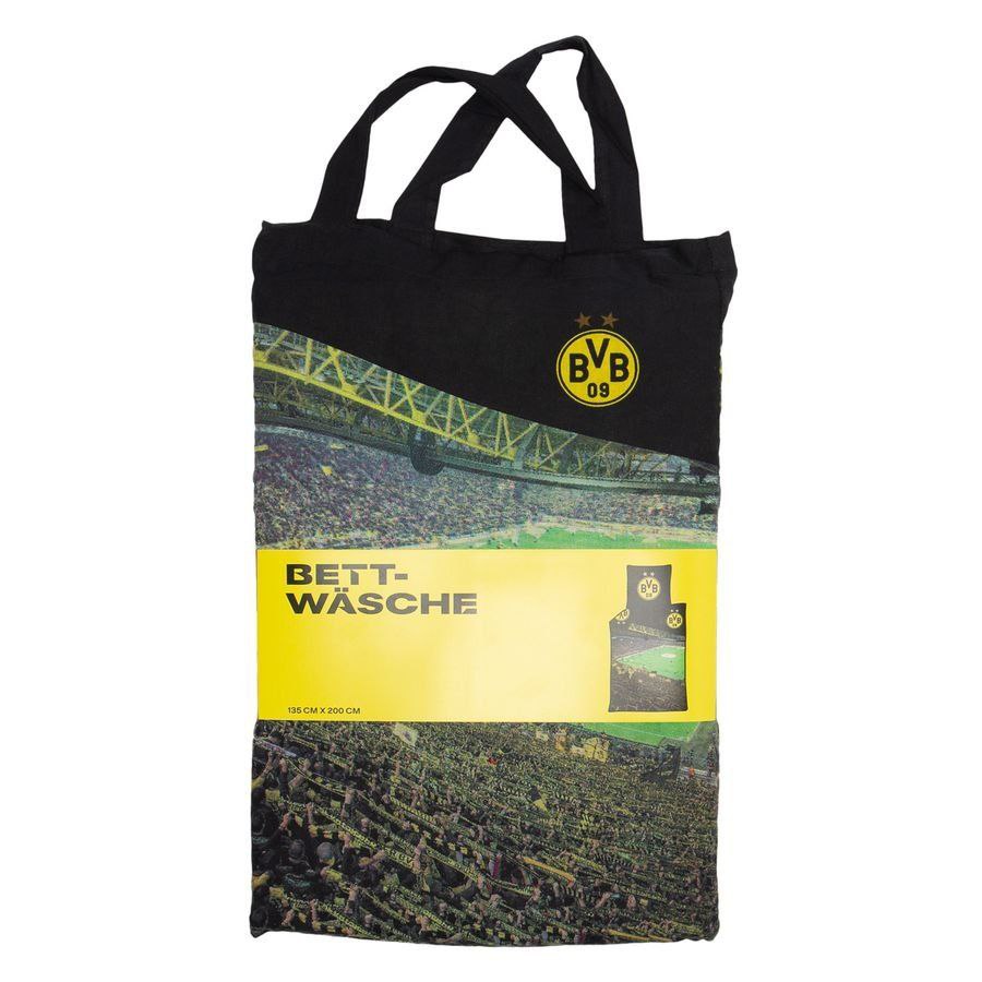 Dortmund Bedding Südtribüne - Black/Yellow-League Wear Hub