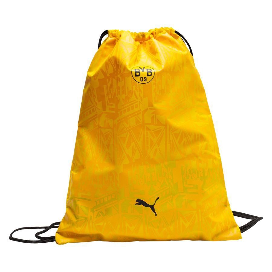 Dortmund Gym Sack - Faster Yellow/PUMA Black-League Wear Hub