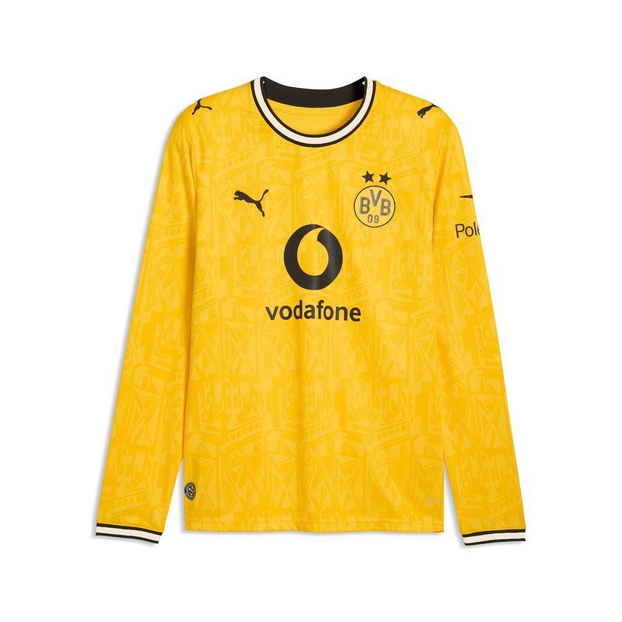 Dortmund Home Shirt 26/27 Long Sleeves-League Wear Hub