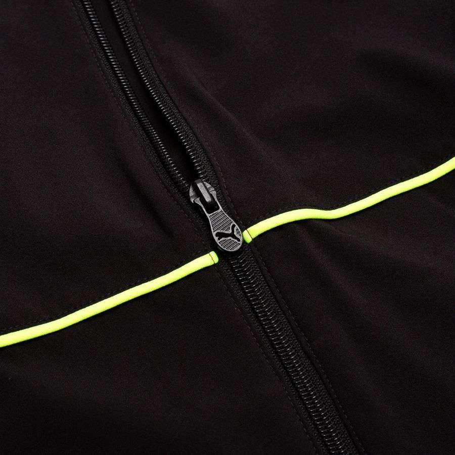 Dortmund Track Jacket Pumatech-X Woven - PUMA Black/Cool Light Gray-League Wear Hub