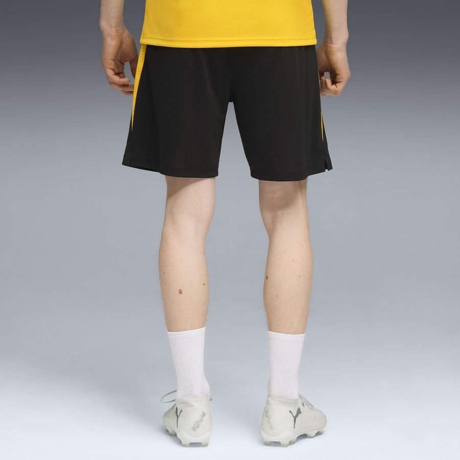 Dortmund Training Shorts - PUMA Black/Faster Yellow-League Wear Hub
