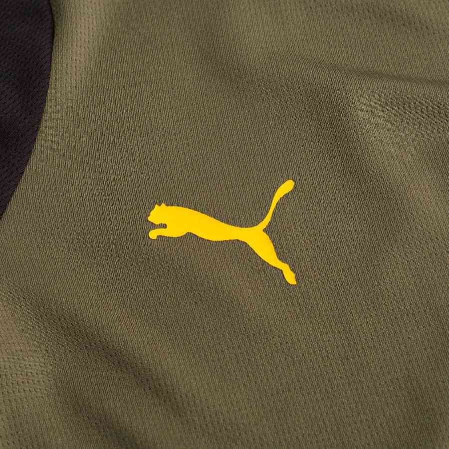 Dortmund Training T-Shirt - Loden Green/PUMA Black Kids-League Wear Hub
