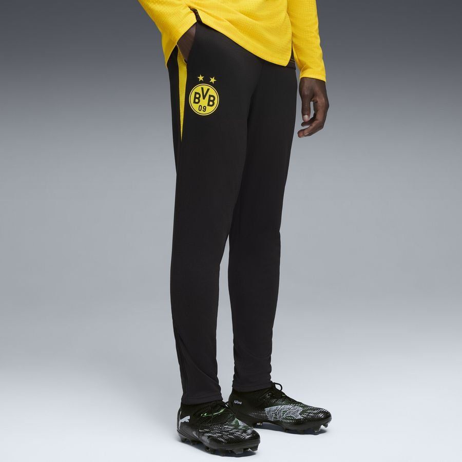 Dortmund Training Trousers - PUMA Black/Faster Yellow-League Wear Hub