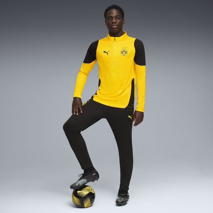 Dortmund Training Trousers - PUMA Black/Faster Yellow-League Wear Hub